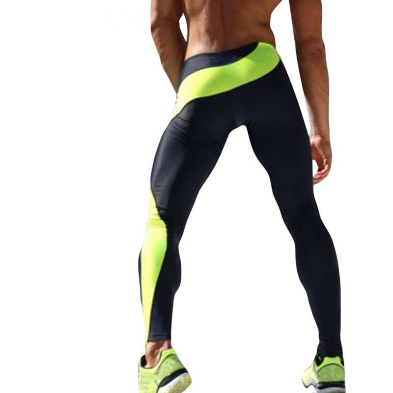Running compression fitness and training leggings for men mens clothing leggings