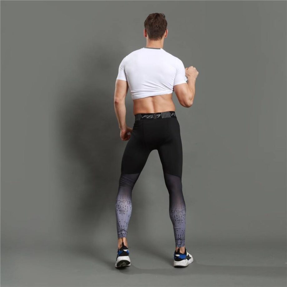 Gym compression leggings for men mens clothing leggings