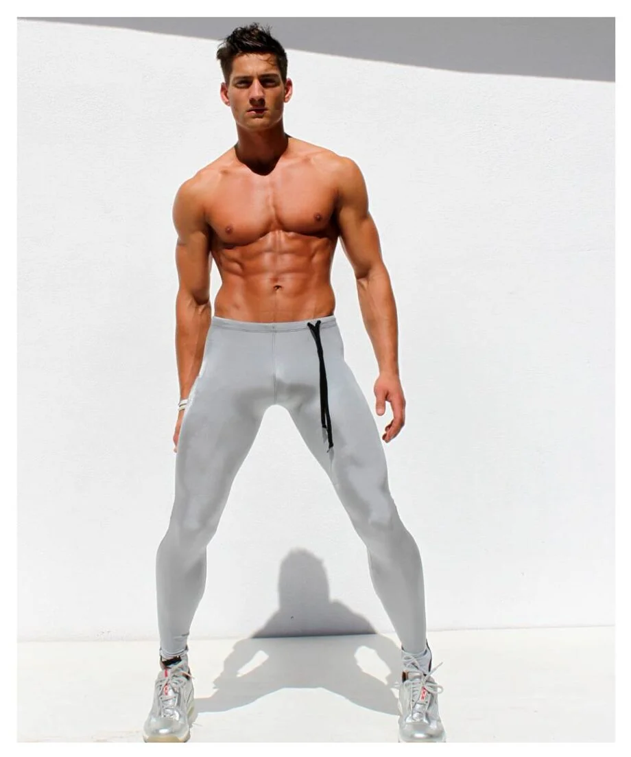 Sports tights for men mens clothing leggings