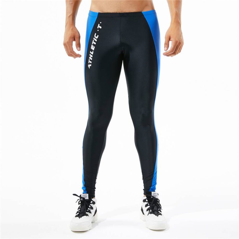 Athletic Bodybuilding Gym Leggings for Men Mens Clothing Leggings