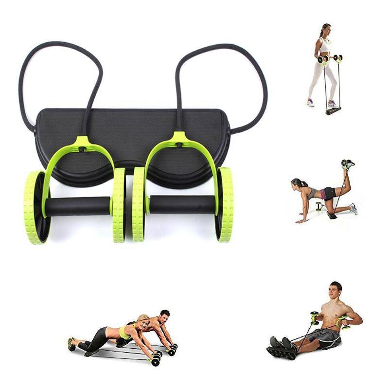 Double Wheel Abdominal Power Wheel Ab Roller Womens Accessories Mens Accessories | The Athleisure
