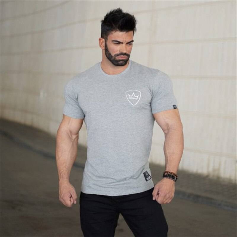 Gym t-shirt for men mens clothing tops & t-shirts