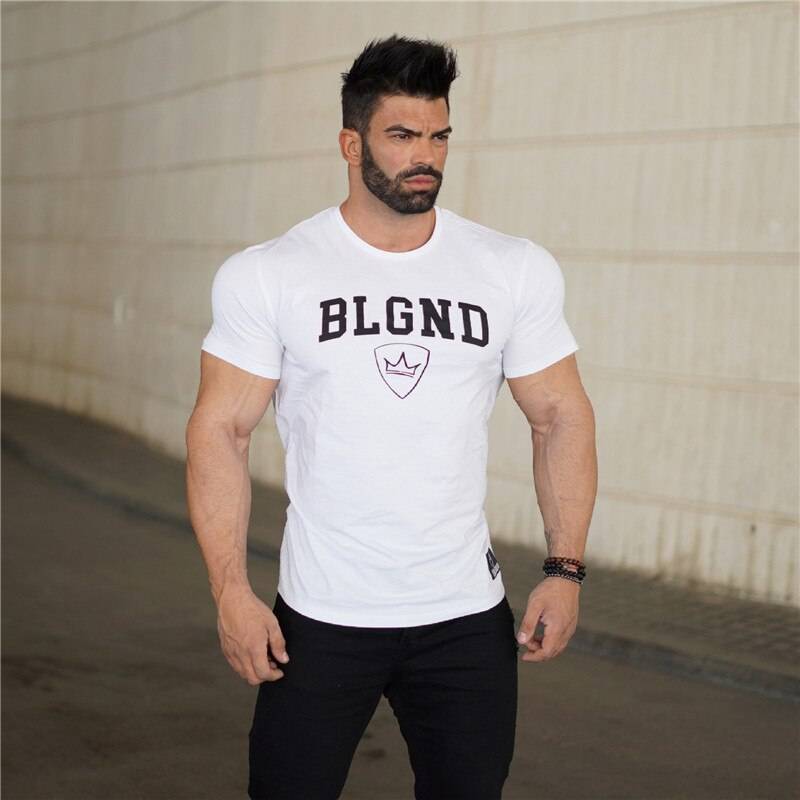 Gym t-shirt for men mens clothing tops & t-shirts