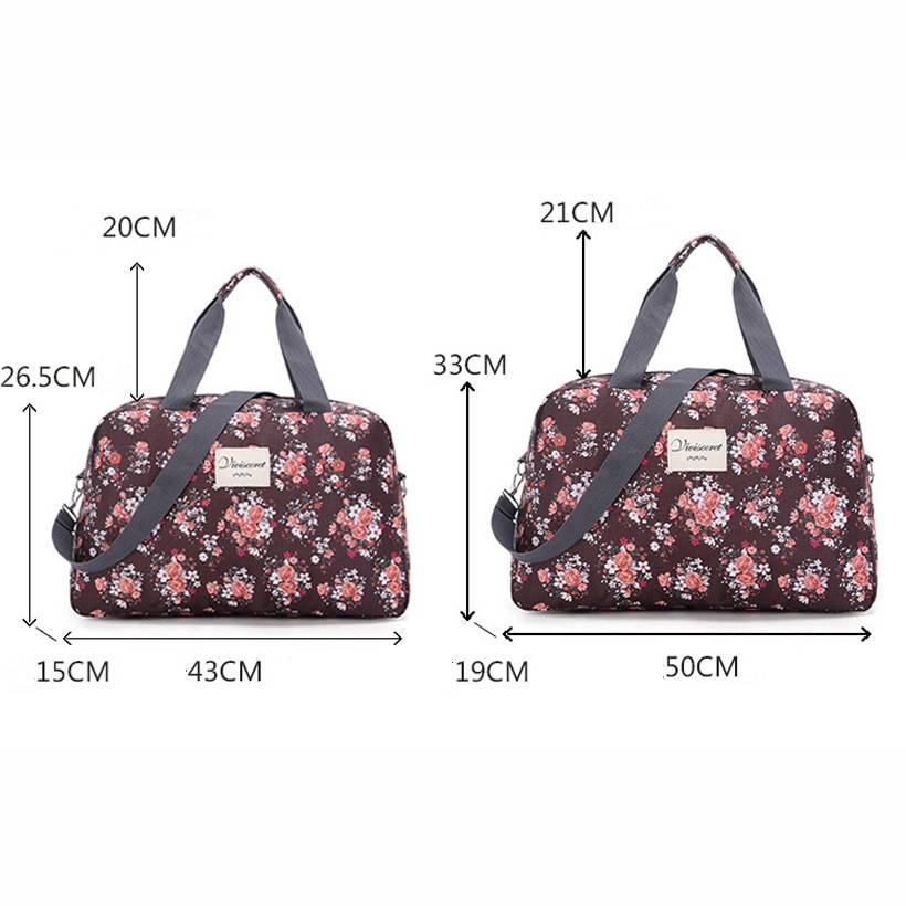 Multifunctional Floral Sports Bag for Women Womens Bags