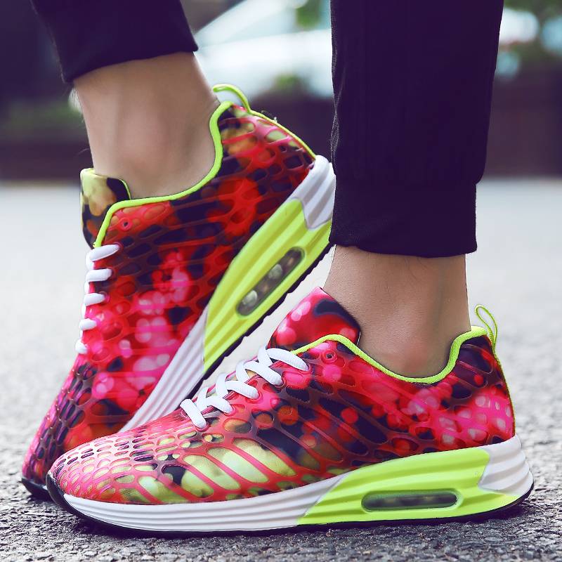 Colourful running shoes for men and women womens footwear mens footwear