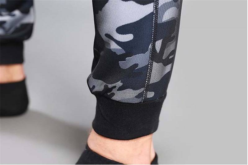 Camouflage jogging pants for men mens clothing pants