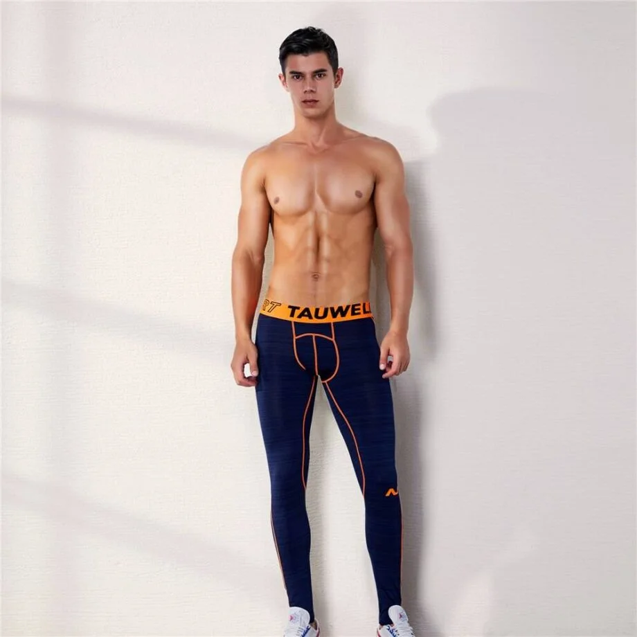 Compression Fitness Pants for Men Mens Clothing Leggings