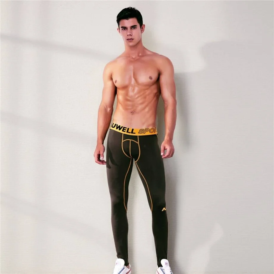 Compression Fitness Pants for Men Mens Clothing Leggings