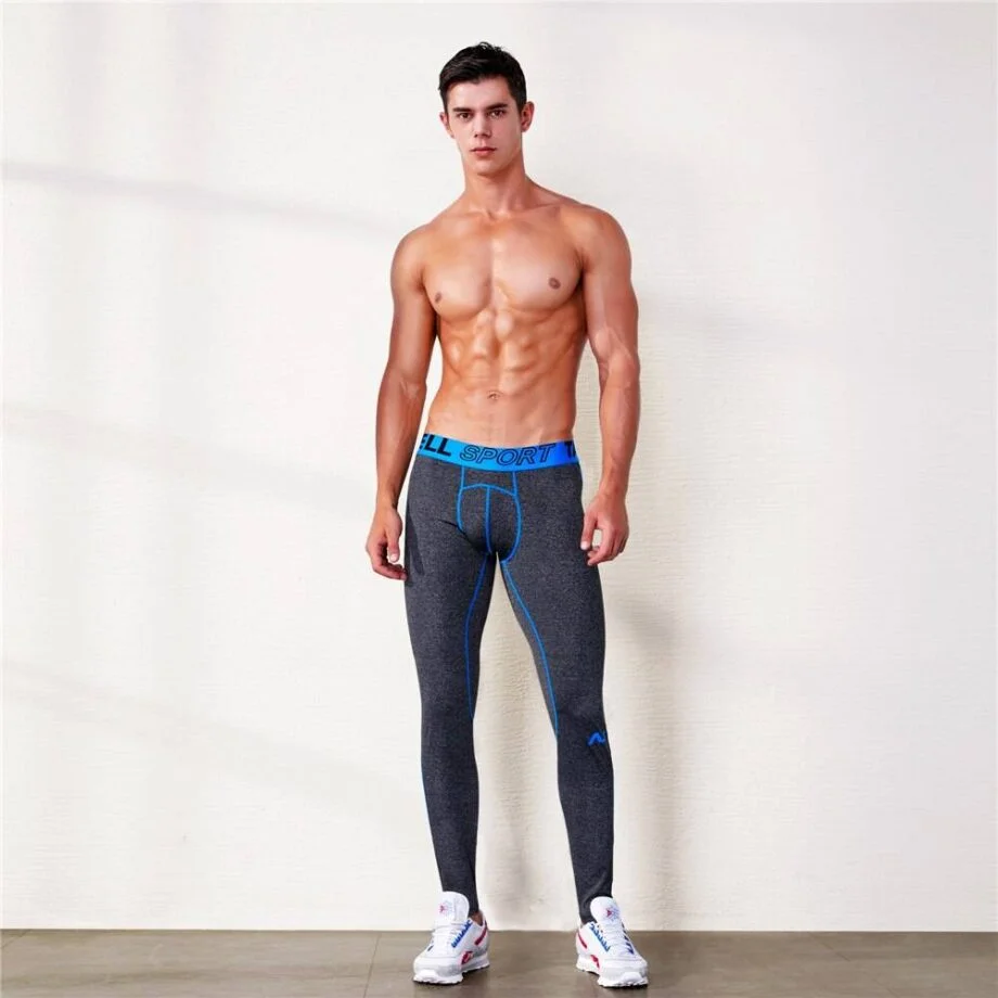 Compression Fitness Pants for Men Mens Clothing Leggings