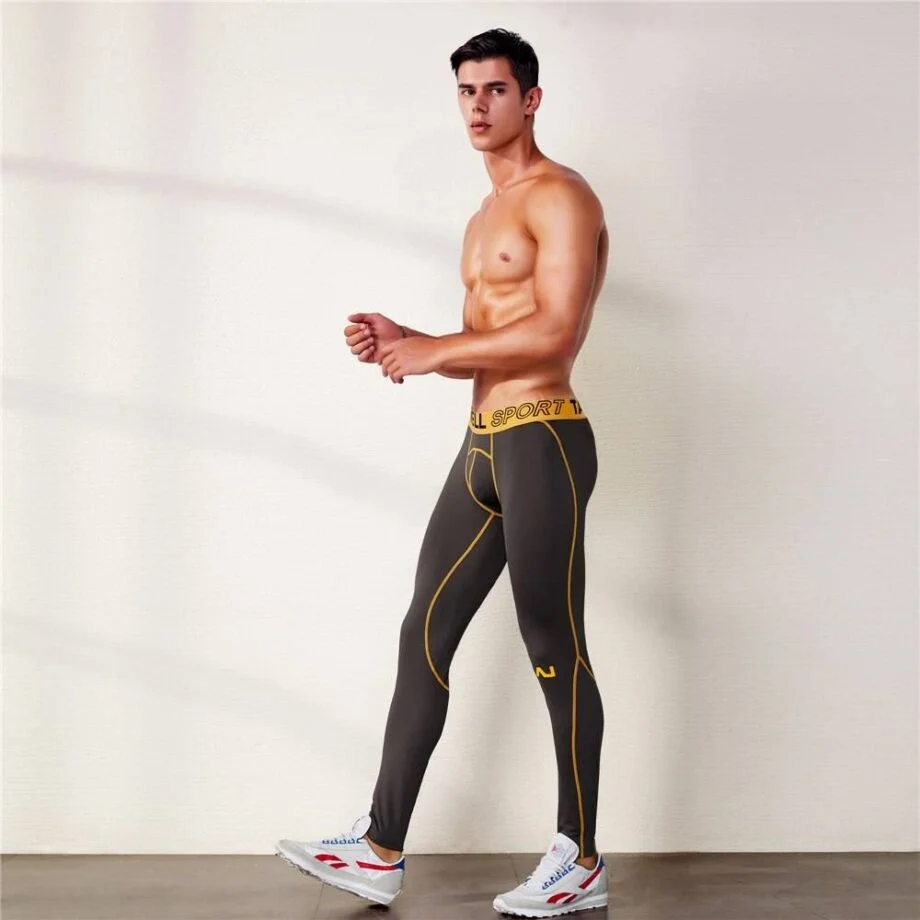 Compression Fitness Pants for Men Mens Clothing Leggings