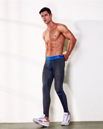 Compression Fitness Pants for Men Mens Clothing Leggings