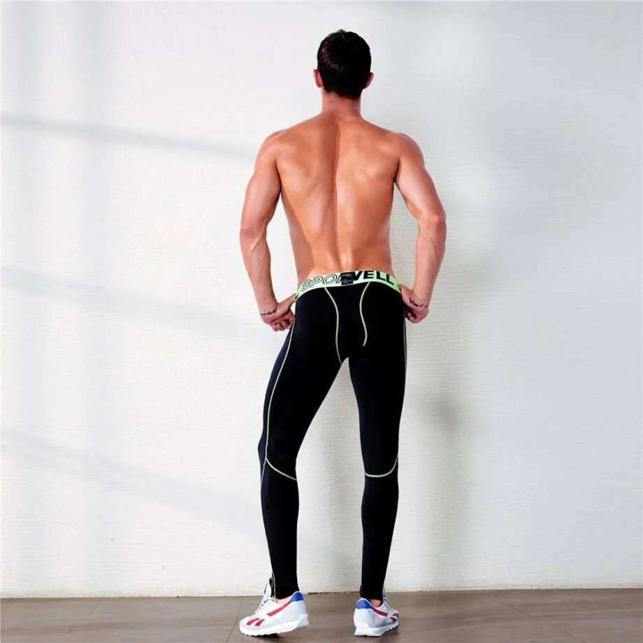 Compression Fitness Pants for Men Mens Clothing Leggings