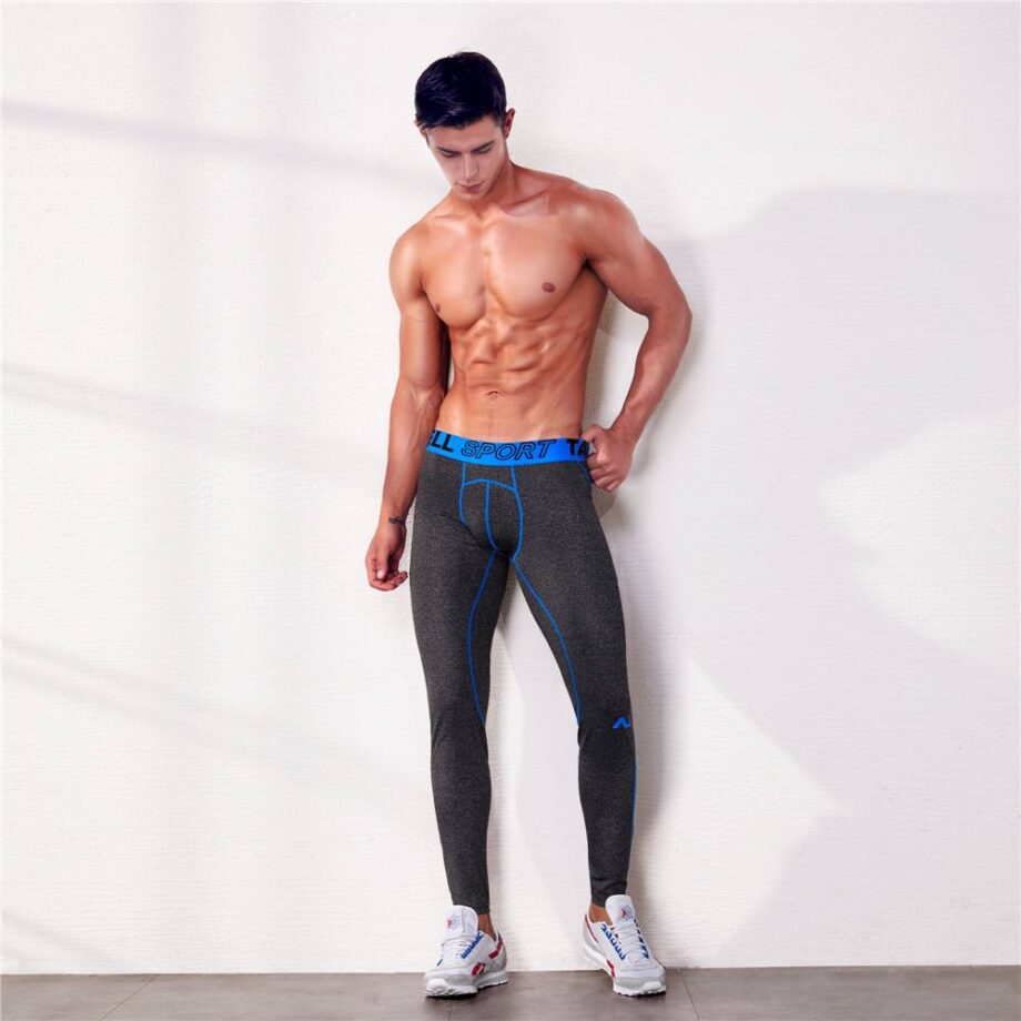 Compression Fitness Pants for Men Mens Clothing Leggings