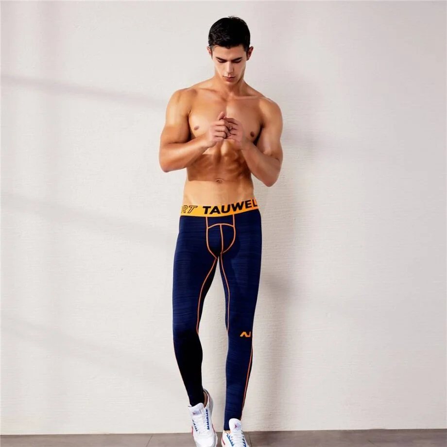Compression Fitness Pants for Men Mens Clothing Leggings
