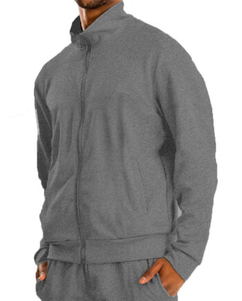Plain Solid Track Jacket for Men