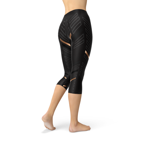 Black capri leggings for women 4 Black capri leggings for women